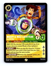 Woody  Buzz Lightyear - Best Buddies 28/204 Attack of the Vine Lorcana NM