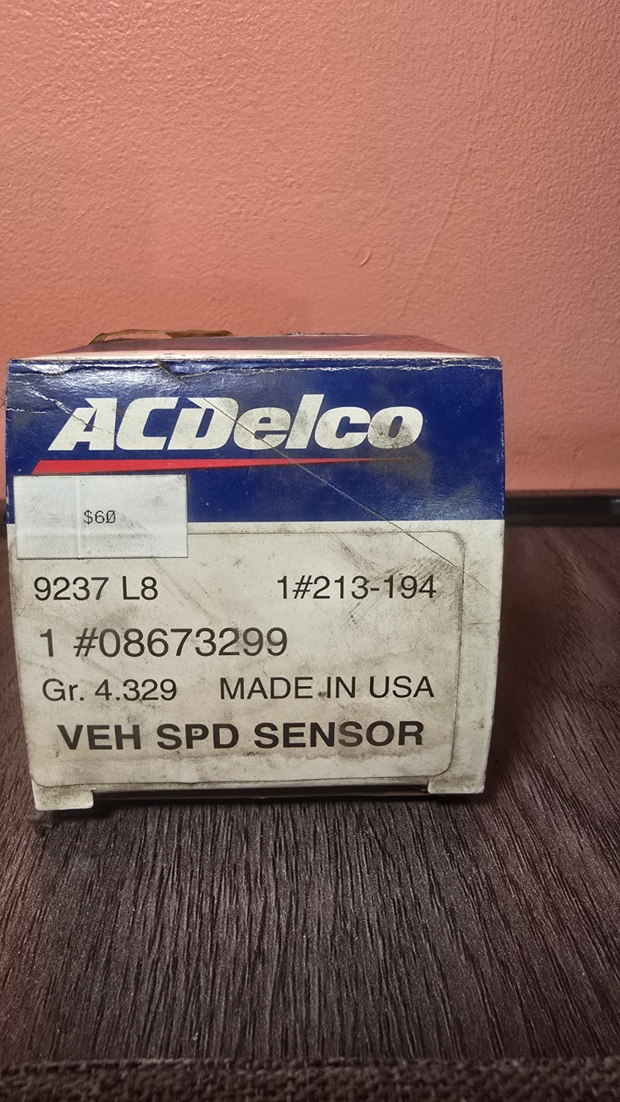 NOS AcDelco 08673299  Speed Sensor