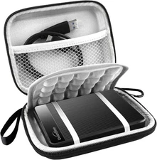 Lacdo Hard Drive Carrying Case for UnionSine Ultra Slim Portable Black 
