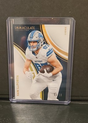 2025 Panini Immaculate Collection - Sam LaPorta #10 Gold /10