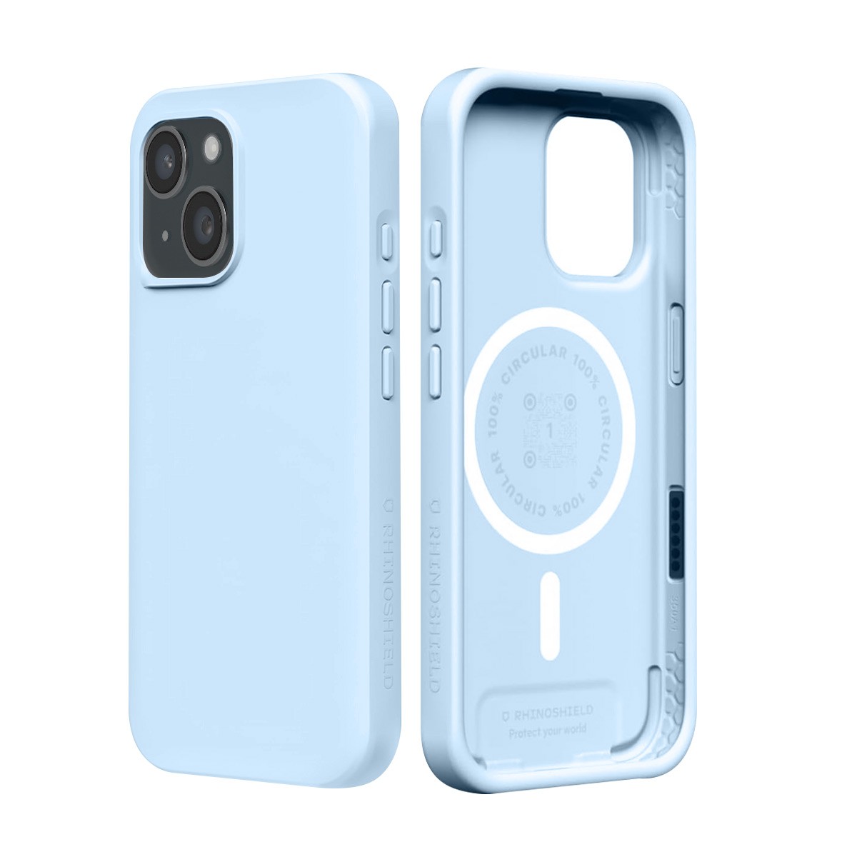 Coque premium Rhinoshield SolidX pour iPhone 15 Plus bleu - 3