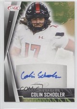 2022 SAGE Low Series Auto Black Colin Schooler #A-CS Auto 0nr3