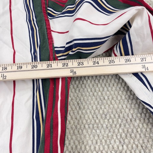 Camicia Tommy Hilfiger vintage uomo media con bottoni anni 90 righe colorblock western - Foto 12 di 14