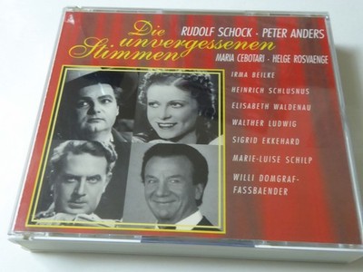 VARIOUS die unvergessenen stimmen (schock, anders et al) NM/EX (2CD, Klassik)