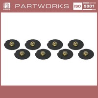 8X DäMpfungsbleche Bremssattel FüR Porsche 964 996 997 986 987 944 Hinten
