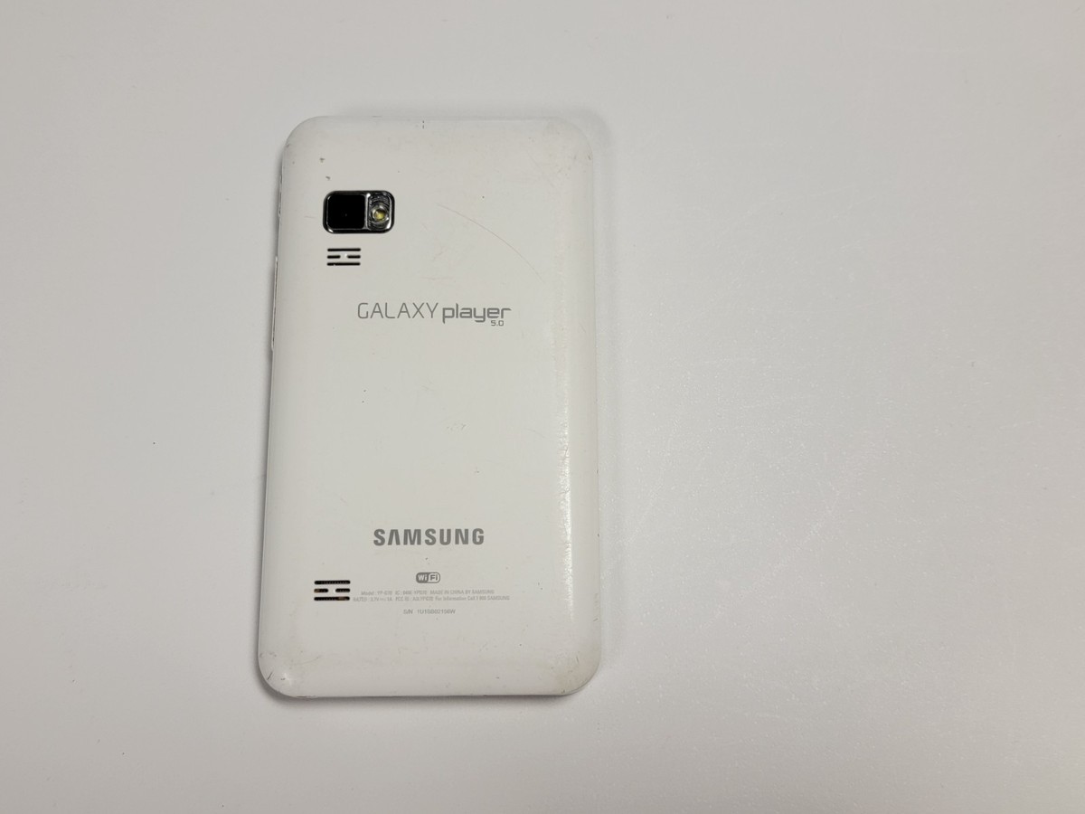 Samsung Galaxy Player S 5.0 (YP-G70) 8GB - White - Digital Media