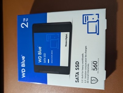 Western Digital WD Blue 3d Nada SSD 2tb SATA 2.5