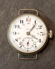 Rare WW1 Zenith Trench Watch Stainless Steel ...