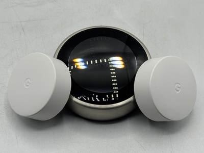 #ad Google Nest Learning Thermostat 3rd Gen BH1252 US Stainless Steel 2 Sensor Used $108.99