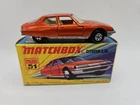 Lesney Matchbox Citroen S.M. No 51 Superfast I Box Brown England
