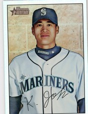2007 Bowman Heritage Foil SP Kenji Johjima #191 MAriners