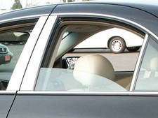 Qaa Fits Lincoln Ls 2000-2008 6 Pc Ss Pillar Post Trim Pp40621