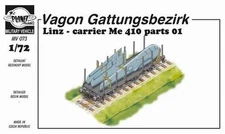 CMK Planet MV073 1/72 WWII German Wagon Linz Carrier for ME 410 Parts 01