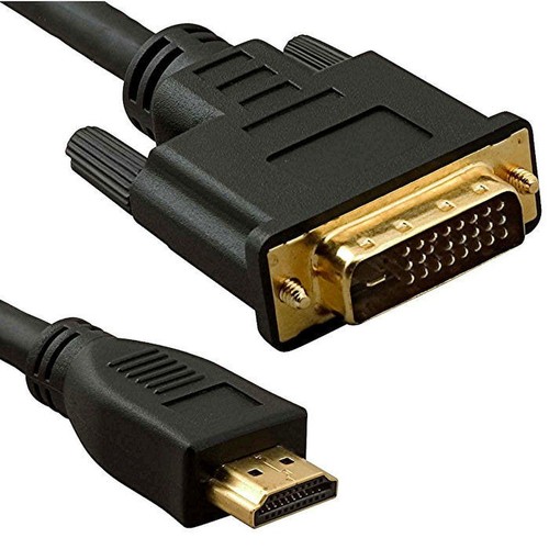 2M GOLD HDMI TO DVI CABLE VIDEO LEAD HDTV 1080p SKY PS3