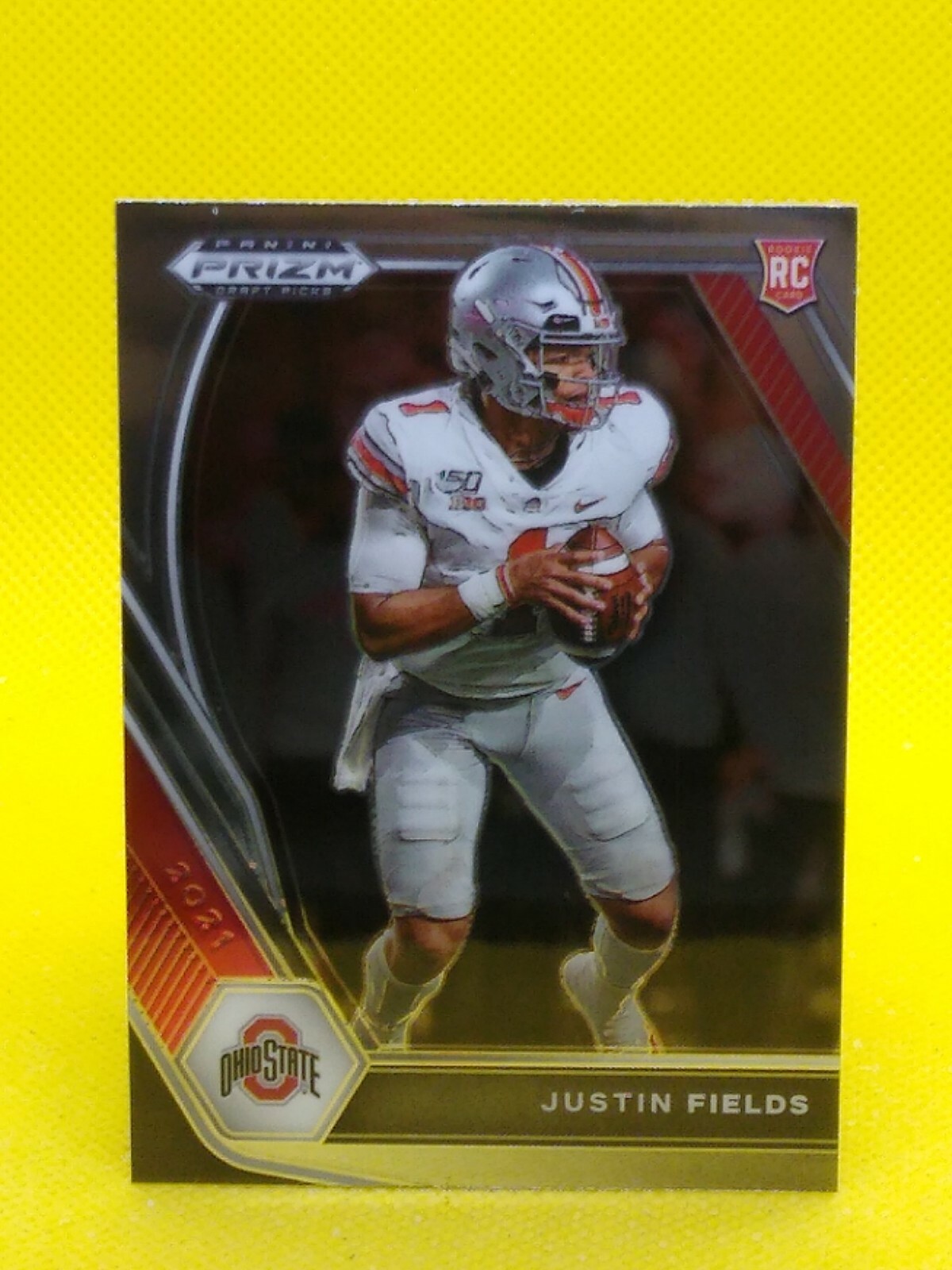 Justin Fields 2021 Prizm Draft Picks ROOKIE #121