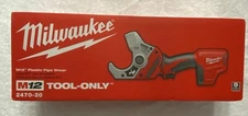 New Milwaukee 2470-20 12V M12 Cordless Lithium-Ion Plastic Pipe Shear (NIB) BT