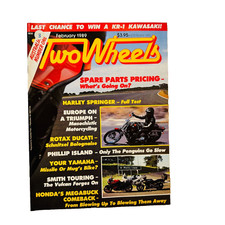 Two Wheels Australian Motorbike Magazine February 1989 KR-1