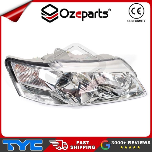 RH Right Head Light Lamp Projector Chrome For Holden Commodore VY Berlina 02~04 - Picture 3 of 5