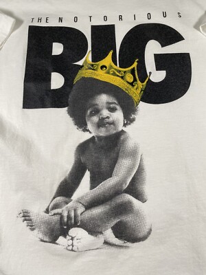 The Notorious Big T Shirt xl Horizon Ny Big Front Graphic Hip Hop