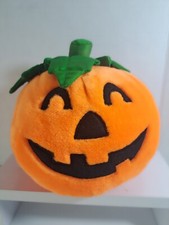 Vintage 1986 DAKIN Pumpkin Plush Stuffed Animal Jack O Lantern Halloween