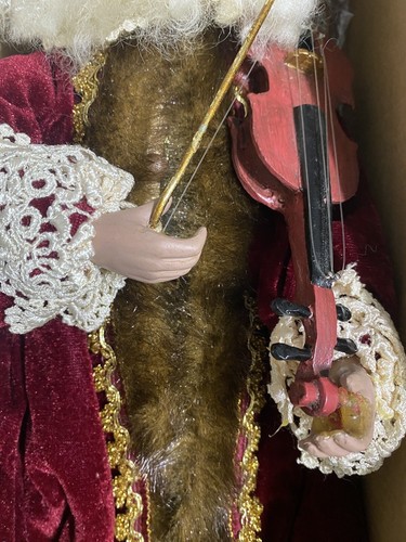 Mark Roberts Christmas Violinist Fairy LRG 20” Limited Edition 51-26142 374/2000 - Picture 7 of 24