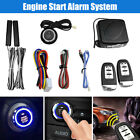 Keyless Entry Engine Start Alarm System Push Button Remote Control Kit Suv Car