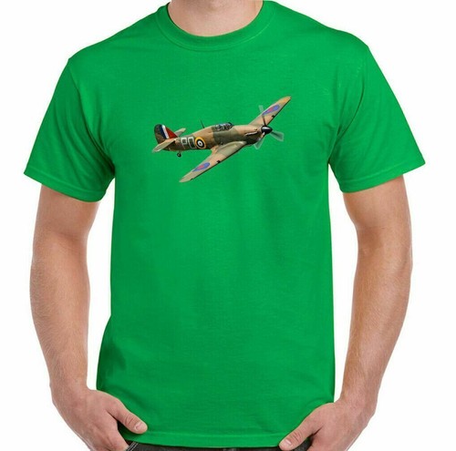 Colporteur Hurricane T-Shirt WWII Britannique Fighter Bataille De Raf Avion - Bild 22 von 27