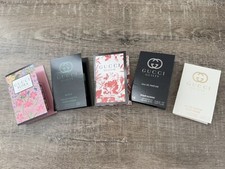 NEW GUCCI 5PC PERFUME SAMPLE COLLECTION SET