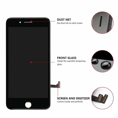 Full LCD 3D Touch Screen Assembly Digitizer Replacement Part For iPhone 8 8 Plus - Picture 5 of 44