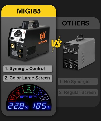 4IN1 200A MIG MAG Welding Inverter SYN Welder TIG MMA Inverter IGBT 230V - Picture 9 of 13