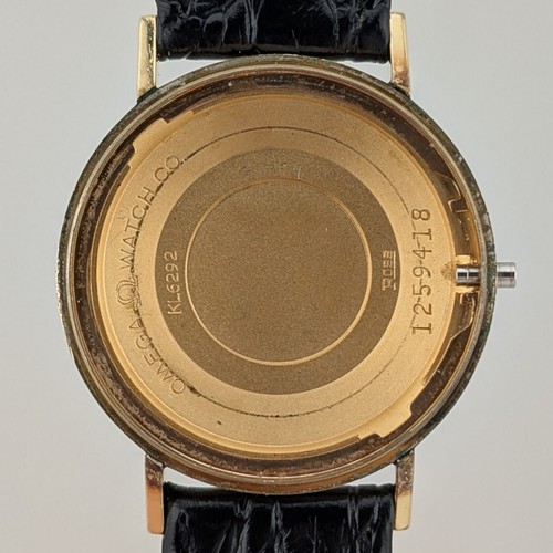 1962 Omega Seamaster DeVille - Textured Linen Dial - Cal 560 - KL6292 - 14K GF - Picture 14 of 19