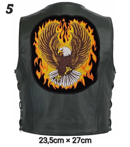 Flicken zum Aufnäher Aufbügler Patch Biker Motorrad Custom Kutte Rücken Weste - Picture 16 of 79