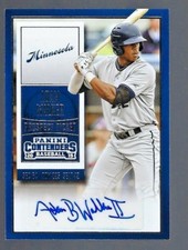 2015 Panini Contenders Prospect Ticket Autograph Adam Walker