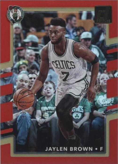 超貴重！！！Jaylen Brown Obsidian Yellow 10シリ 2020-21