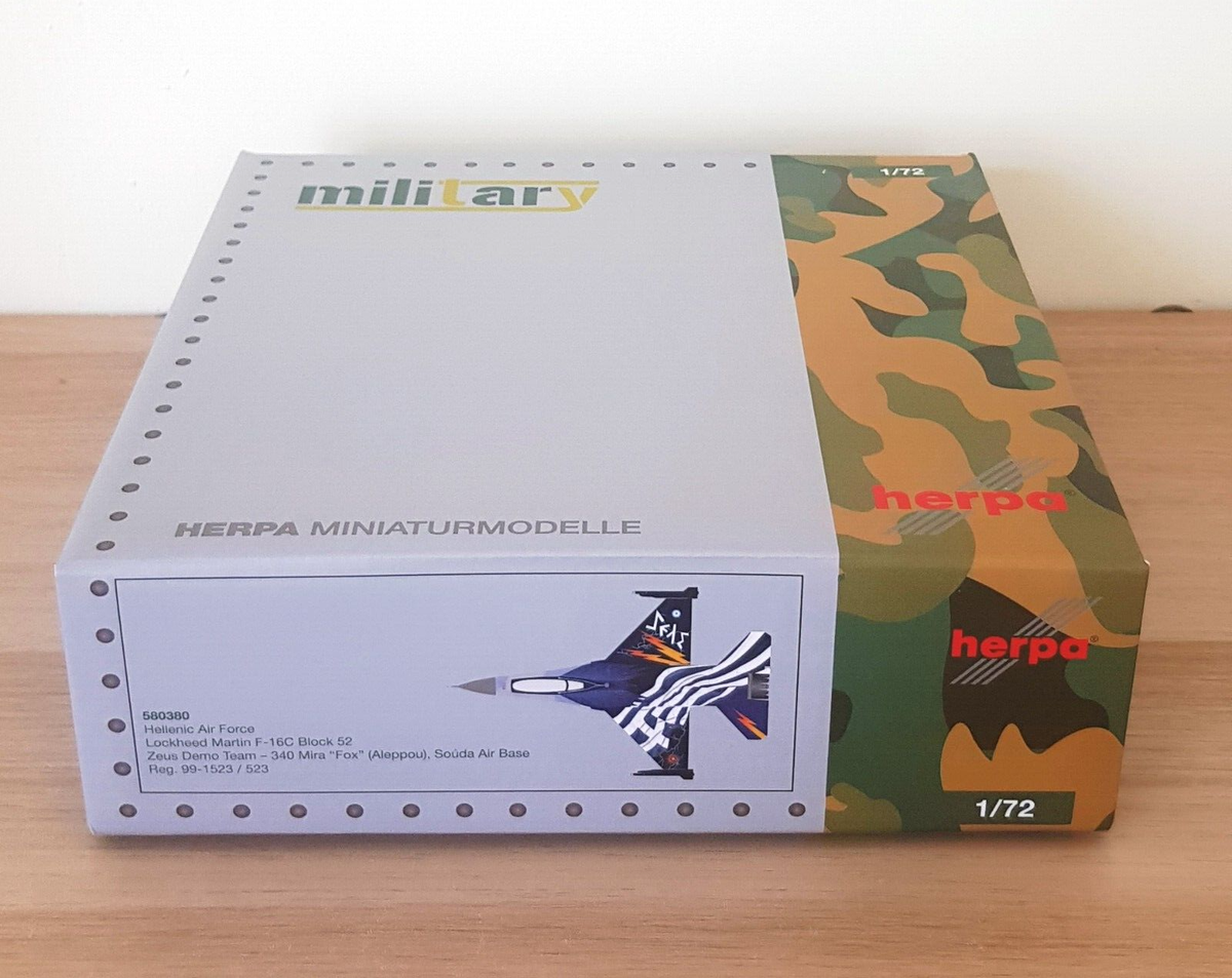 Herpa 1/72 580380 F-16C Block 52+ Zeus Demo 340 Mira 