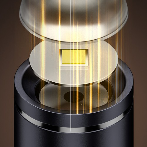 LED Exterior Llavero Linterna Tipo C Accionado Alto Brillo Min - Imagen 21 de 21