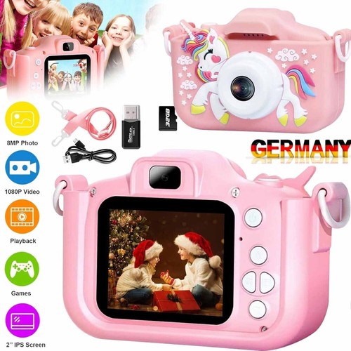 32GB Sofortbildkamera Kinderkamera Digital Kamera Fotoapparat Fr Kinder 1080p HD - Bild 2 von 16