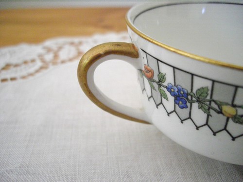 Vintage Syracuse China O.P.CO SOMERSET Teacup Tea Cup~ - Picture 2 of 5