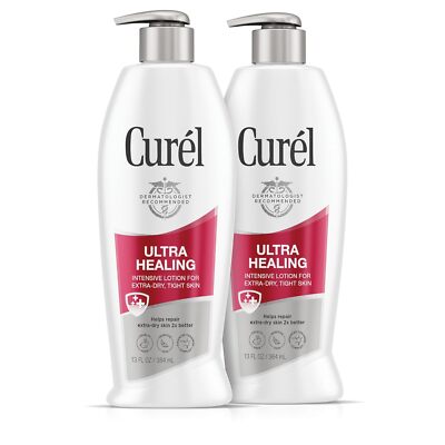 Curel Ultra Healing Lotion 13 Oz Pack Of 2 Skin Moisturizer For Dry Skin