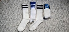 NOS NWT Vintage Tube Socks Striped 70s MADE JAPAN Asics JELENK Descente Calf