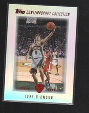 LUKE RIDNOUR 2003-04 TOPPS CONTEMPORARY COLLECTION RED ROOKIE CAR #20  /225