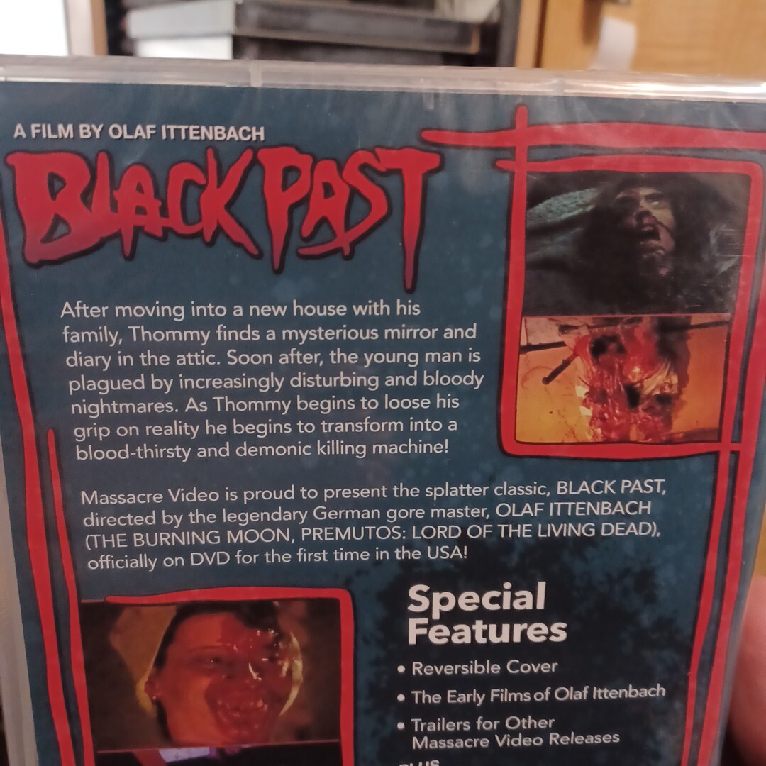 Black Past DVD 1989 Cult Horror Olaf Ittenbach Massacre
