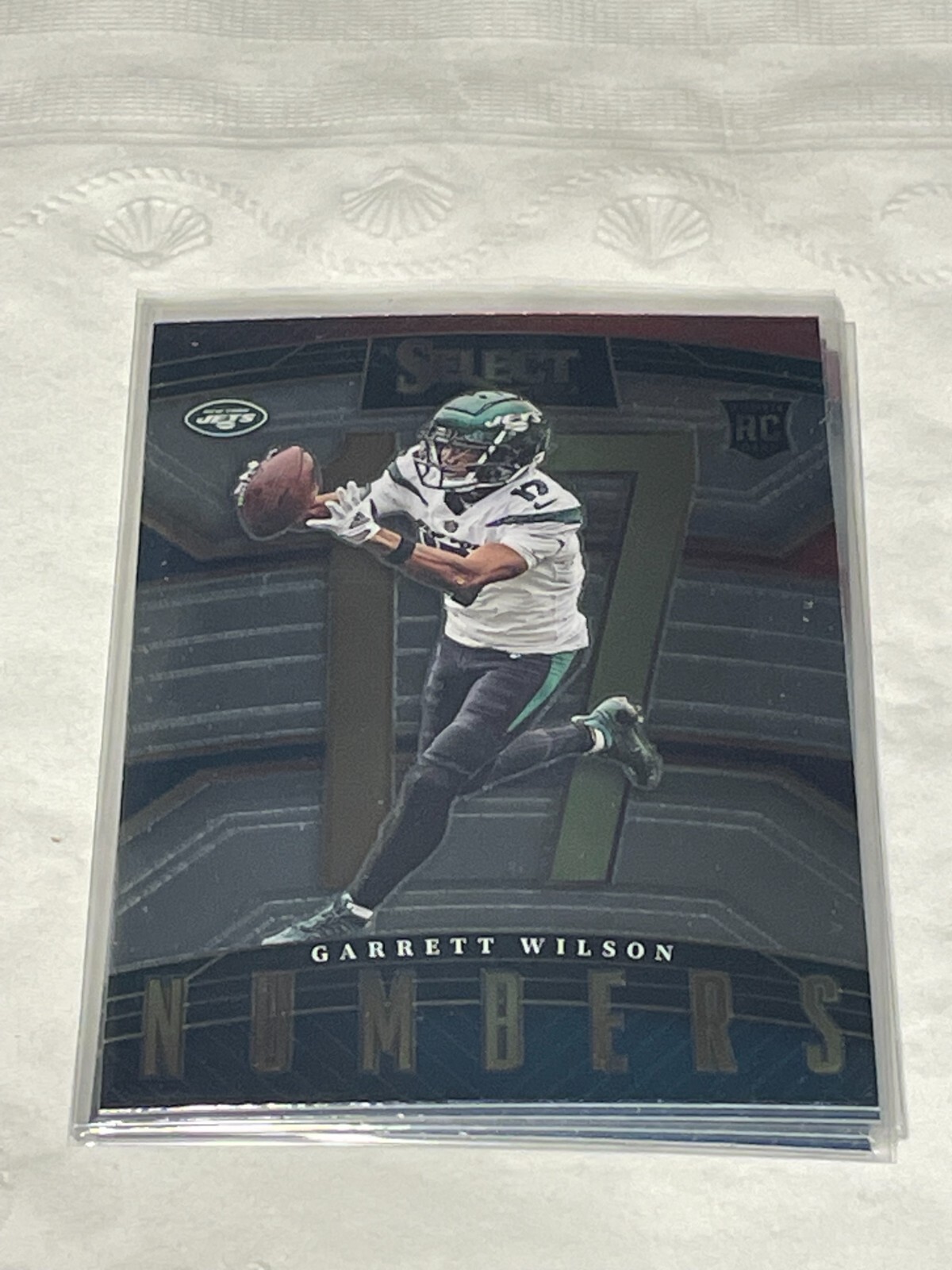 2022 Select Football Numbers #SN-22 Garrett Wilson RC