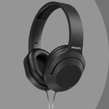 Philips Over the Ear Wired Stereo Headphones - p2000 - Black