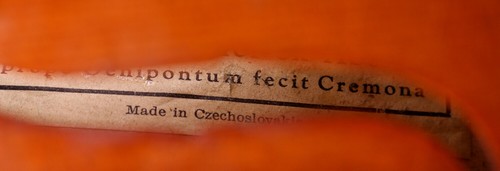 OLD Czech VIOLIN-LISTEN TO THE VIDEO! STAINER model, Circa 1930 - Picture 12 of 12