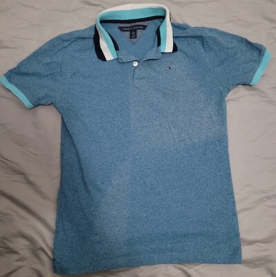 Boys Blue XL 20 Tommy Hilfiger Blue Polo Shirt