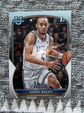 2022-23 Bowman University Chrome Basketball U #69 Amari Bailey 1st Hornets