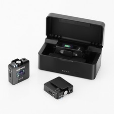 Neewer Lot De2 Microphones Lavalier Sans Fil&étui De Chargement Pour Ios/android