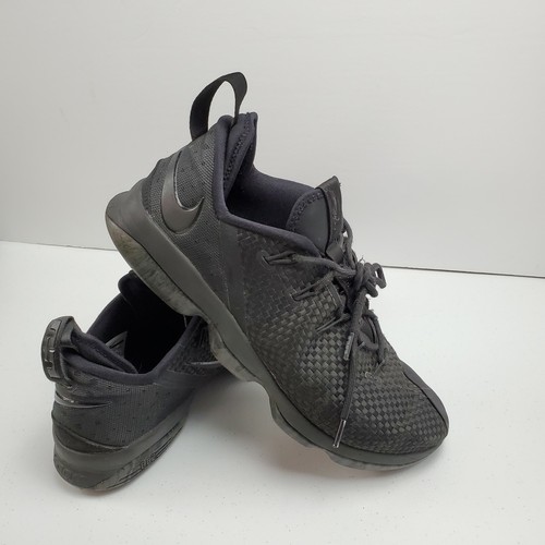 lebron xiv triple black