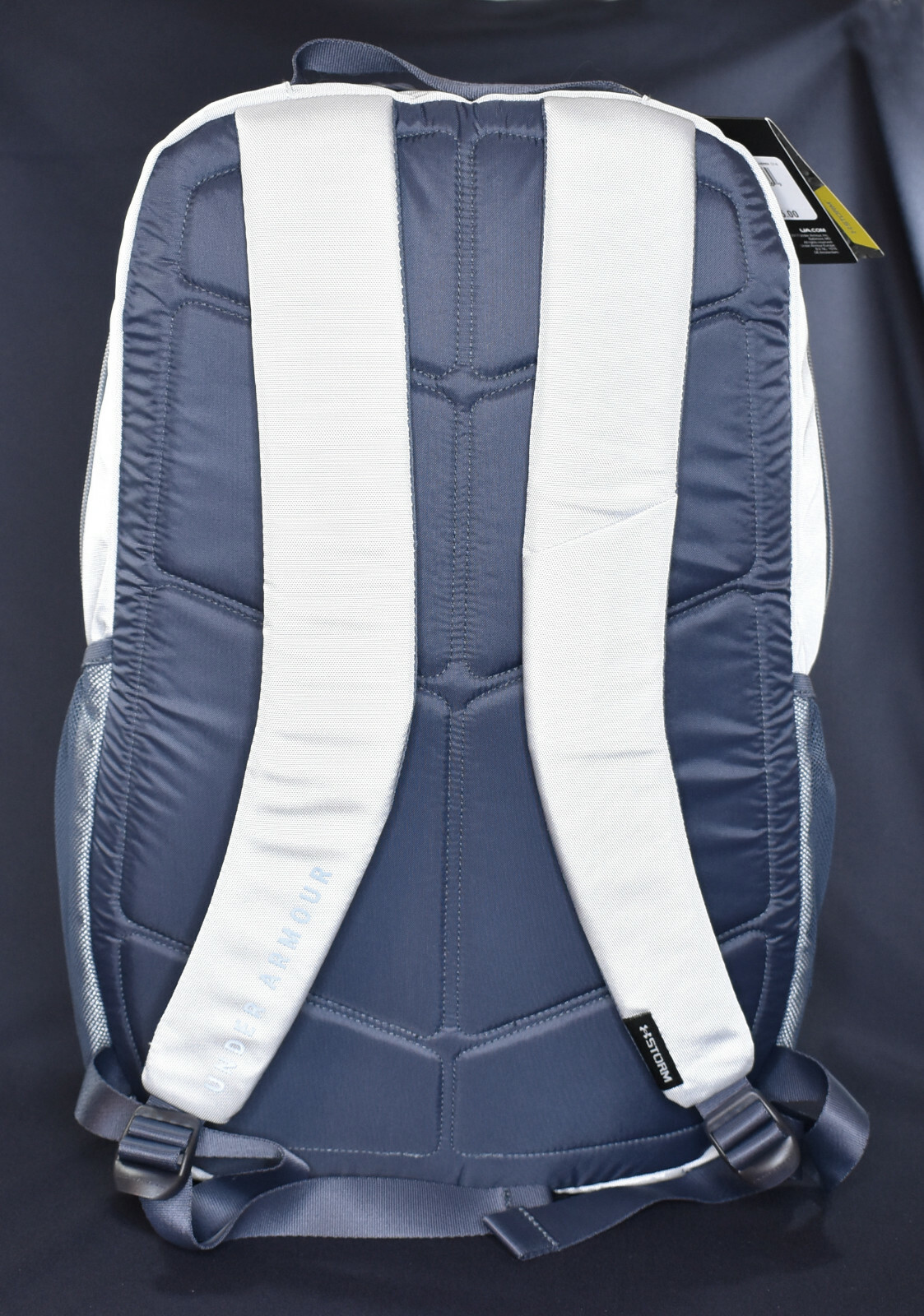 New Under Armour Imprint Laptop Backpack -- Halo Gray/Downpour Gray